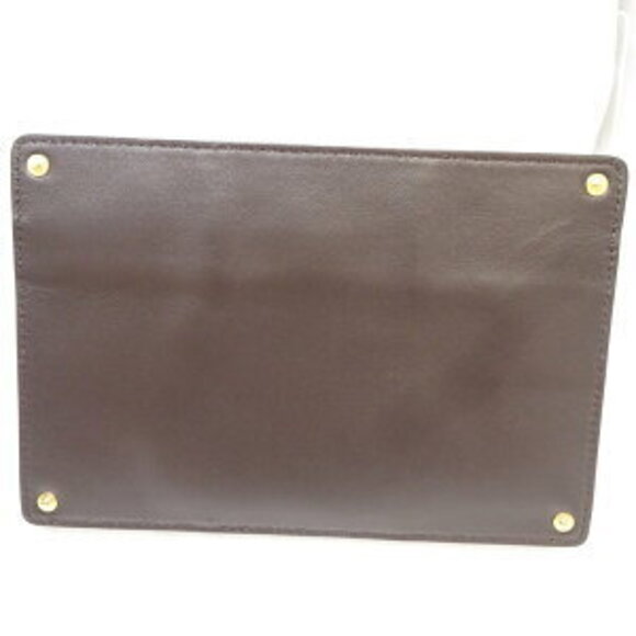 FENDI Accessory Pocket Peekaboo Python Calf Leather Beige Tan Brown main image 2
